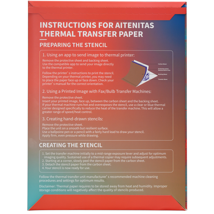 THERMAL TRANSFER PAPER A4